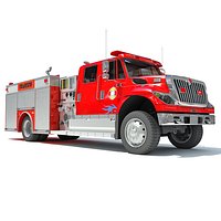 Rescue Fire Pumper Truck