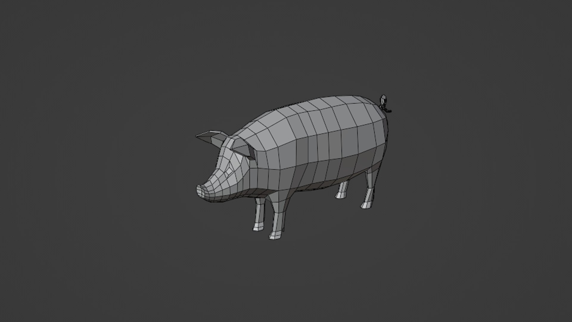 Stylized Lowpoly PIG 3D Model - TurboSquid 2185959