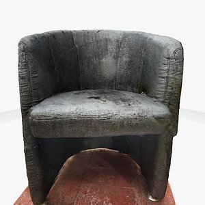 3D model Postapocalyptic Cone Chair