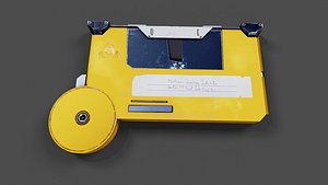 Sci-Fi Data Tape 3D model