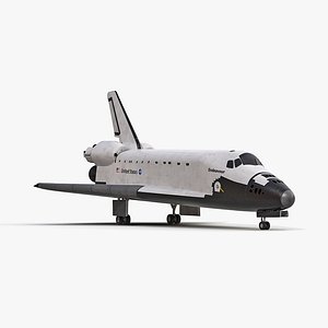 3d model space shuttle endeavour