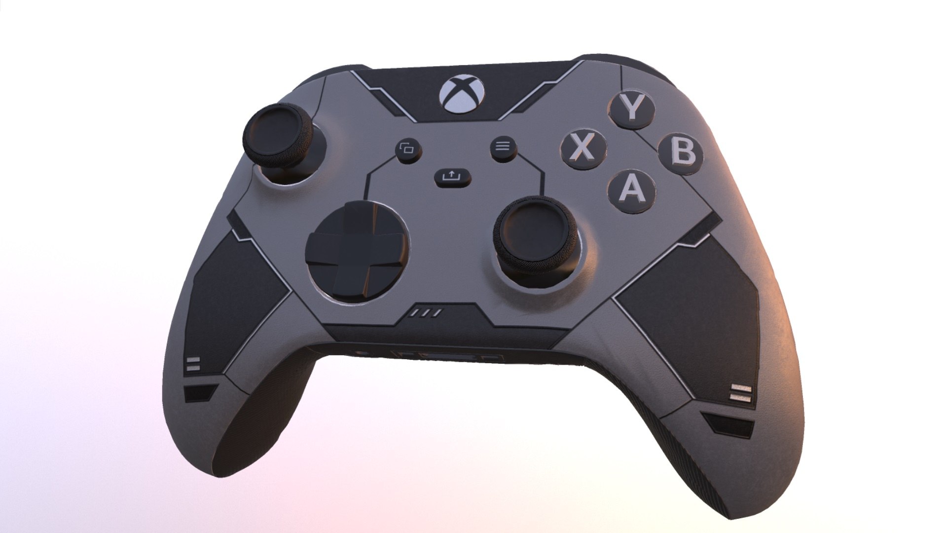 Xbox Series X Controller Low Poly Pbr 3d 모델 Turbosquid 1924321