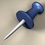 3d push pin