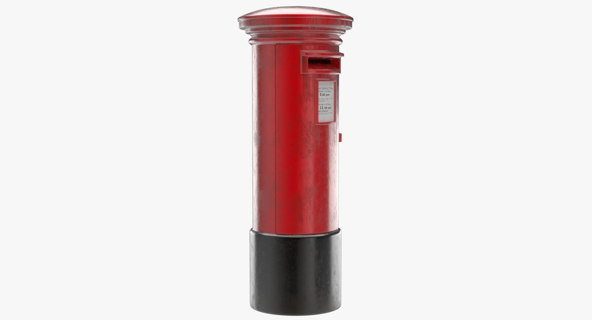 3d Model Post Box 1