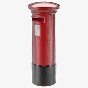 3d model post box 1