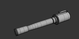 3D stielhandgranate 24 granate model
