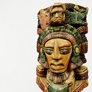 Aztec figure replica 3