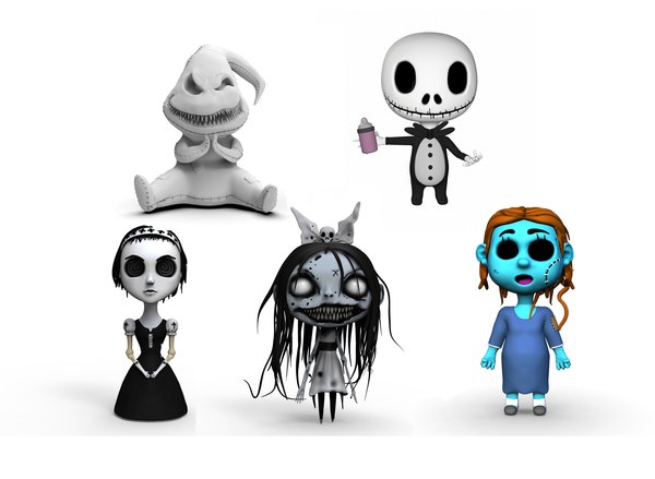 horror character toys