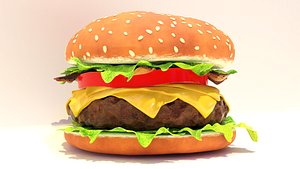 3D model Burger