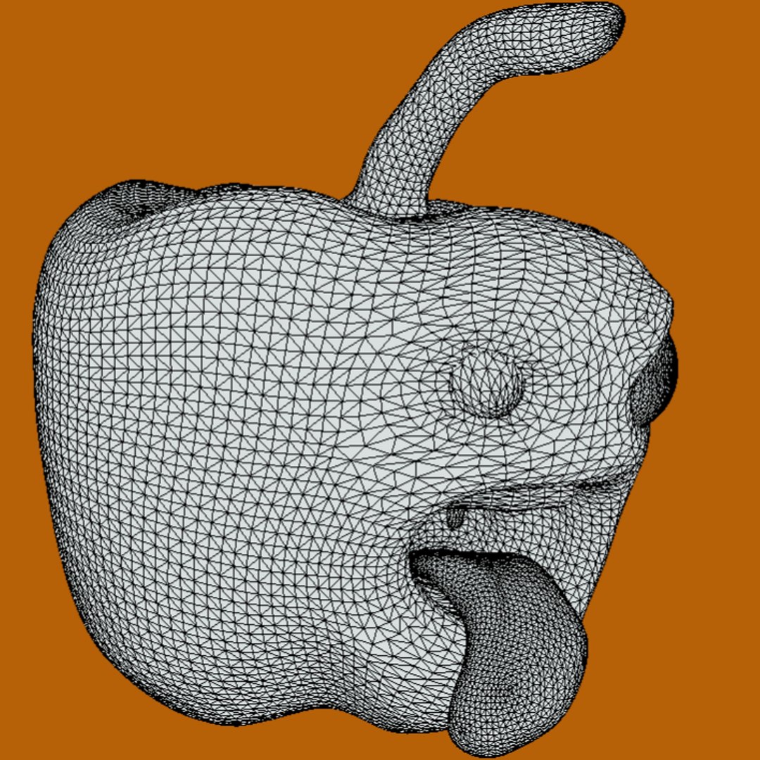 Angry Pepper 3D Model - TurboSquid 1597828