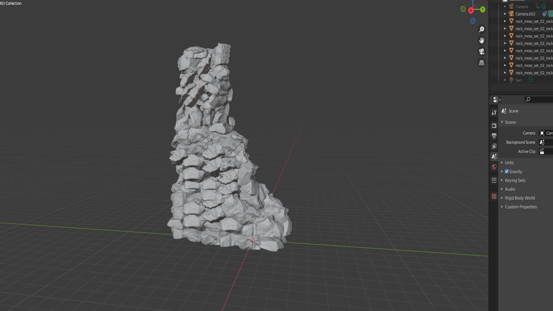 3D model Rock Archway - TurboSquid 2153282