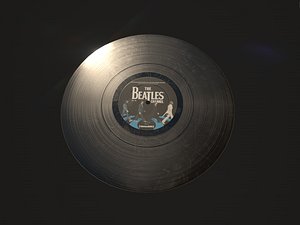 Vinyl Record 3D model
