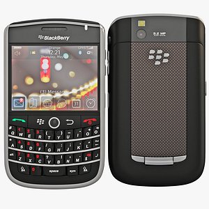 3d model blackberry tour cellphone