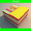 3d post post-it