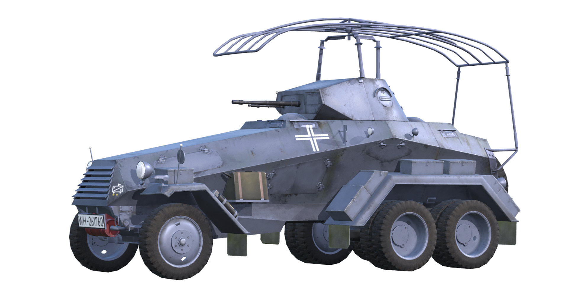 3D Sd Kfz 232 6 - TurboSquid 1290196