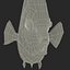 Symphysodon Fish Rigged