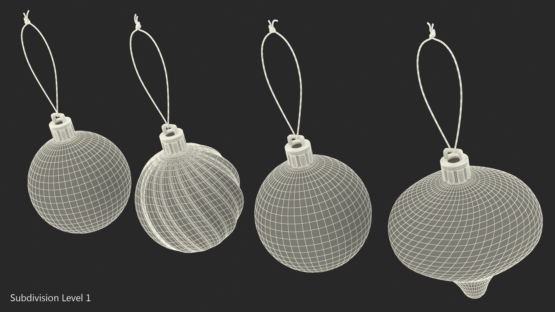 3D assorted christmas ball ornament model https://p.turbosquid.com/ts-thumb/WN/ckV9i9/dWBKeS2B/assortedchristmasballornamentsetc4dmodel021/jpg/1568560569/1920x1080/fit_q87/5088861d9d7c88841693b314aabba2ac4588c0f5/assortedchristmasballornamentsetc4dmodel021.jpg