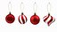 Assorted Christmas Ball Ornament Set