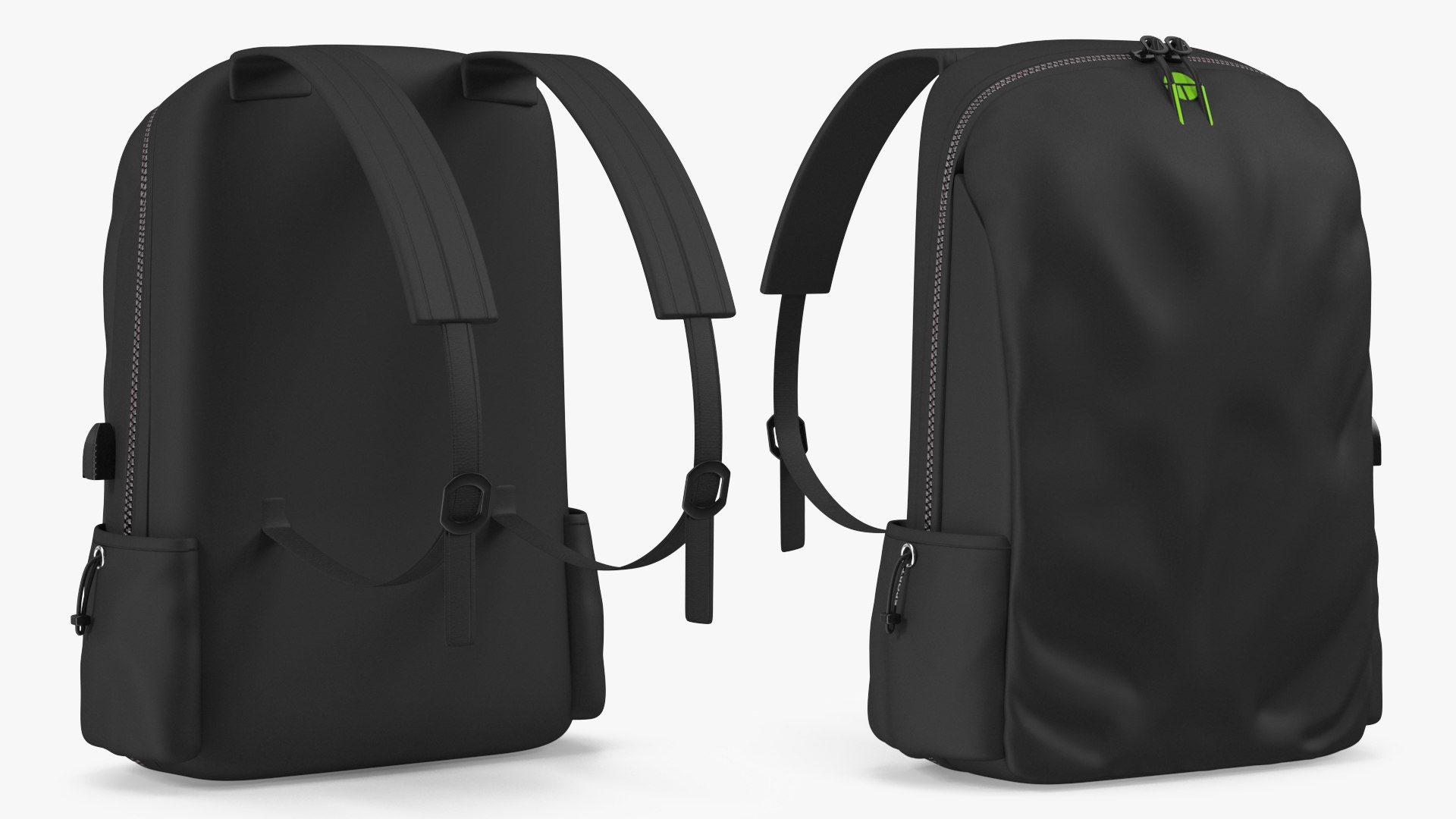 School Bag 3D model preview