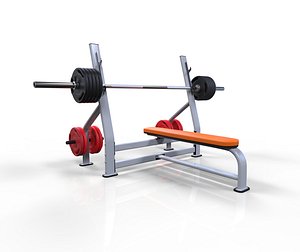 flat bench press model