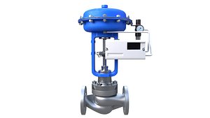control valve 3D model