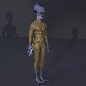 specimen half human shark 3d c4d