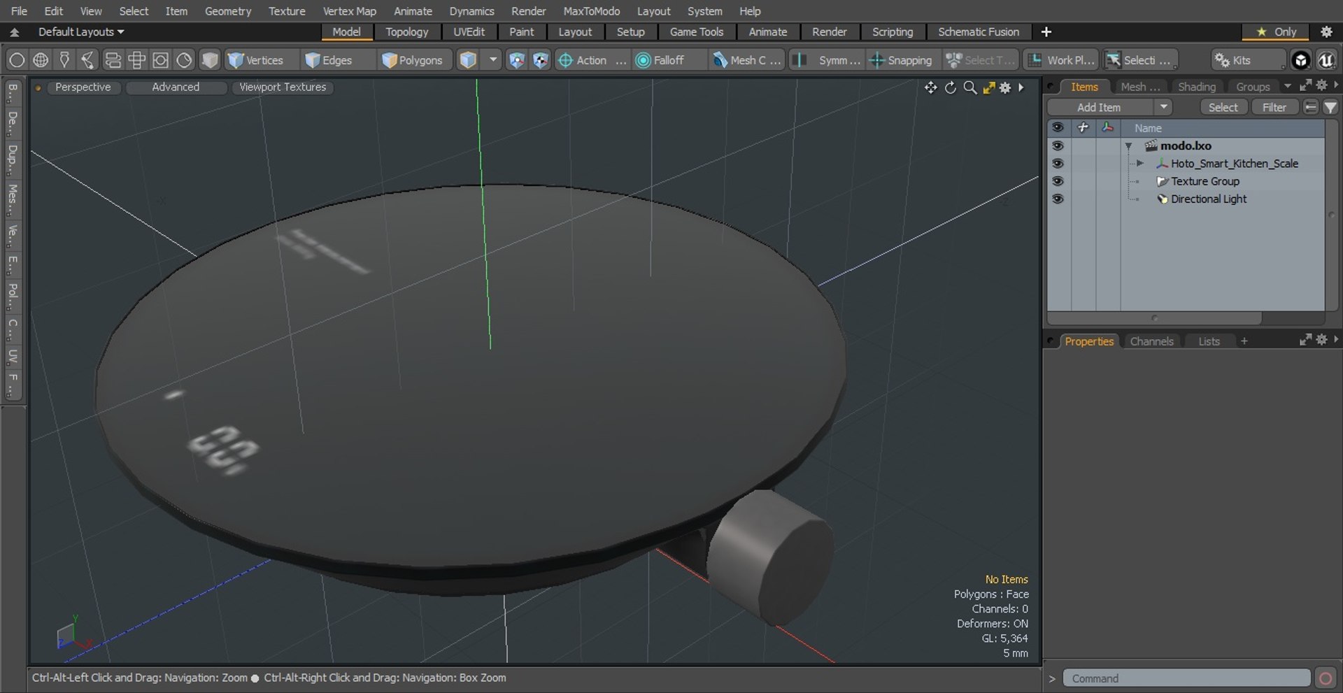 3D Hoto Smart Kitchen Scale - TurboSquid 2133767