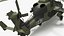 Military Attack Helicopter Eurocopter Tiger EC665 Rigged for Cinema 4D