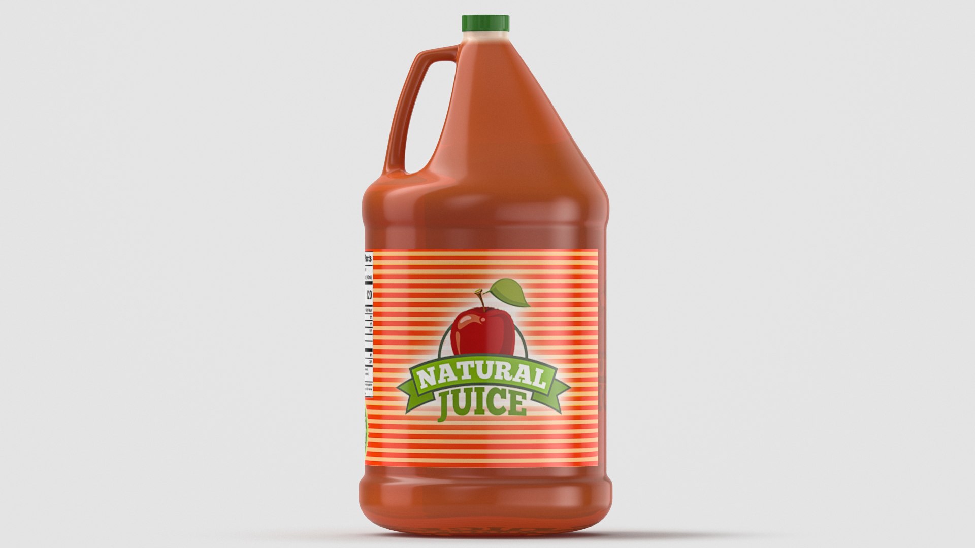 3D Apple Juice Gallon Jug TurboSquid 1569312