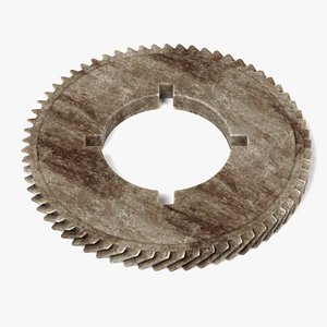 3dsmax gear wheel