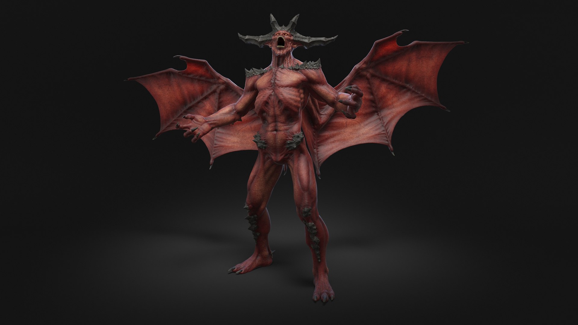 3D Devil Rigged model - TurboSquid 1826294