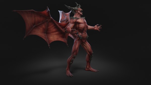 3D Devil Rigged model - TurboSquid 1826294