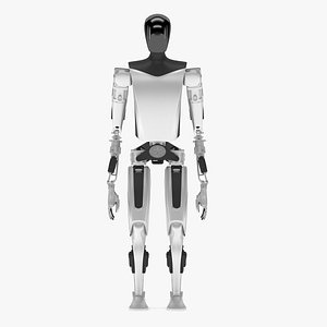 3D Tesla Robot X model