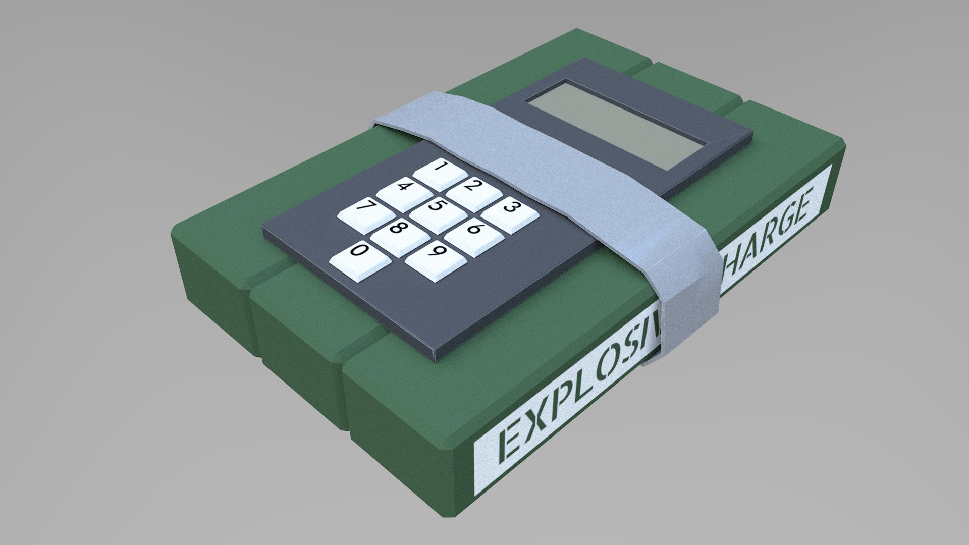 3D C4 Bomb - TurboSquid 2024051