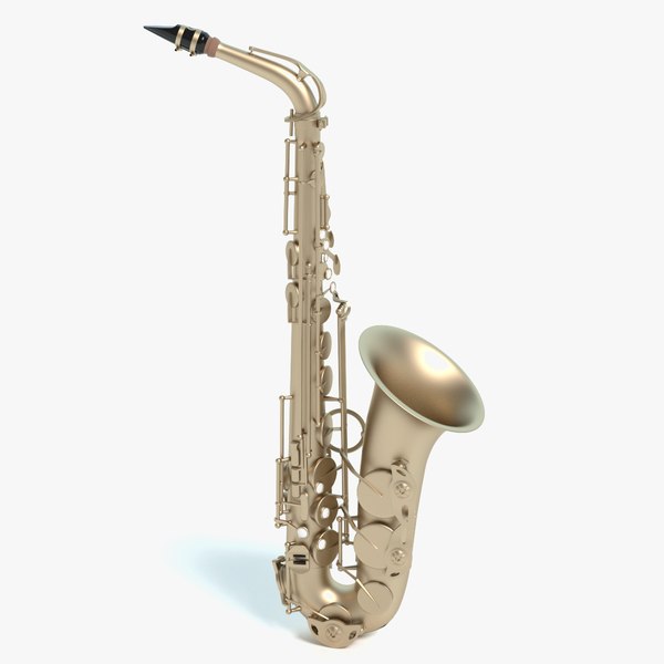 3d model sax saxophone