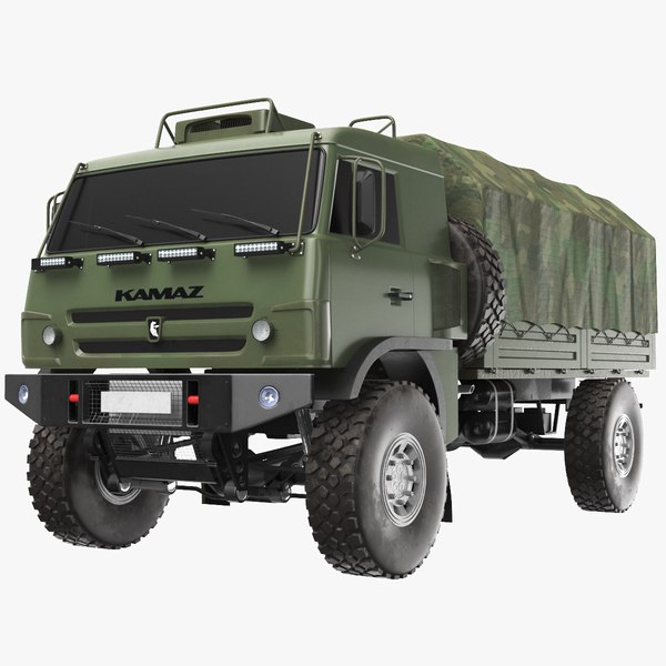 01034 Trumpeter Российский армейский грузовик "Камаз" 4310 Truck (1:35) - купить