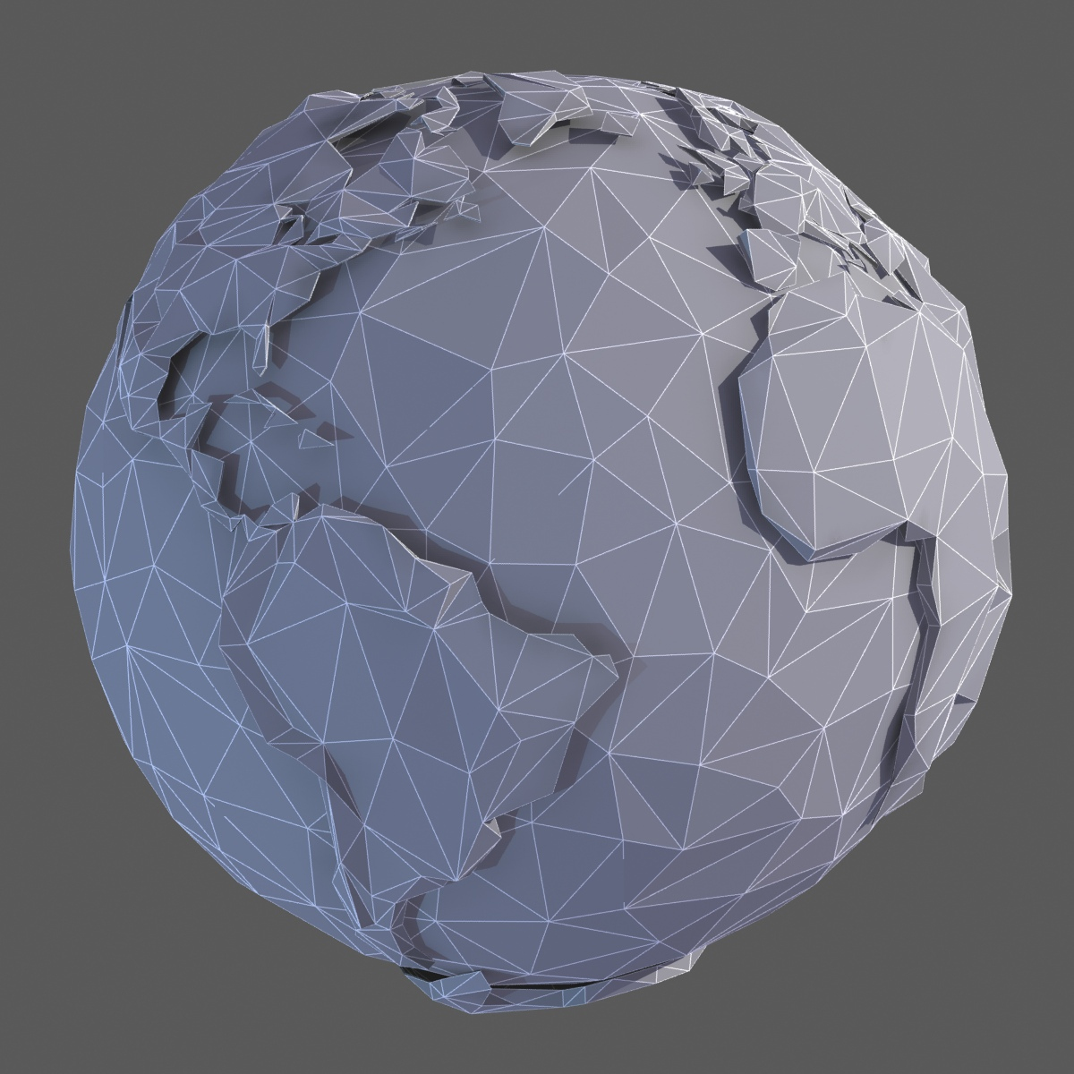 earth concept 3d model