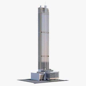 Generic High Rise building for exterior city scene