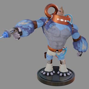 Spaceboy Umbrella Academy 3D model