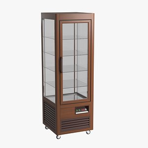 3d model refrigerator saloon 350