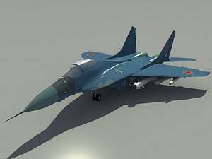 3d mig mig-29 model