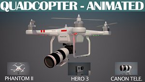 Quadcopter Animated.