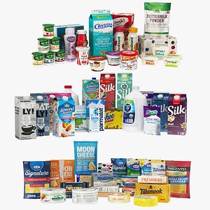Milk Cheese and Yogurt Products 60 in 1