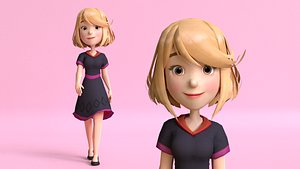 girl character model