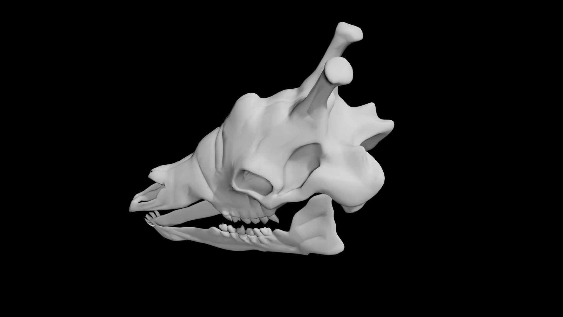 Giraffe Skull 3D Model - TurboSquid 1857158