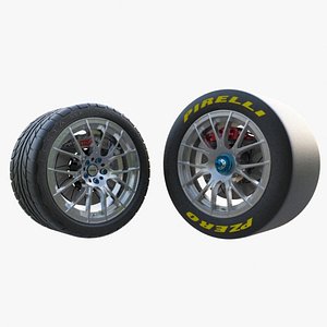 3d cars volk homura wheel
