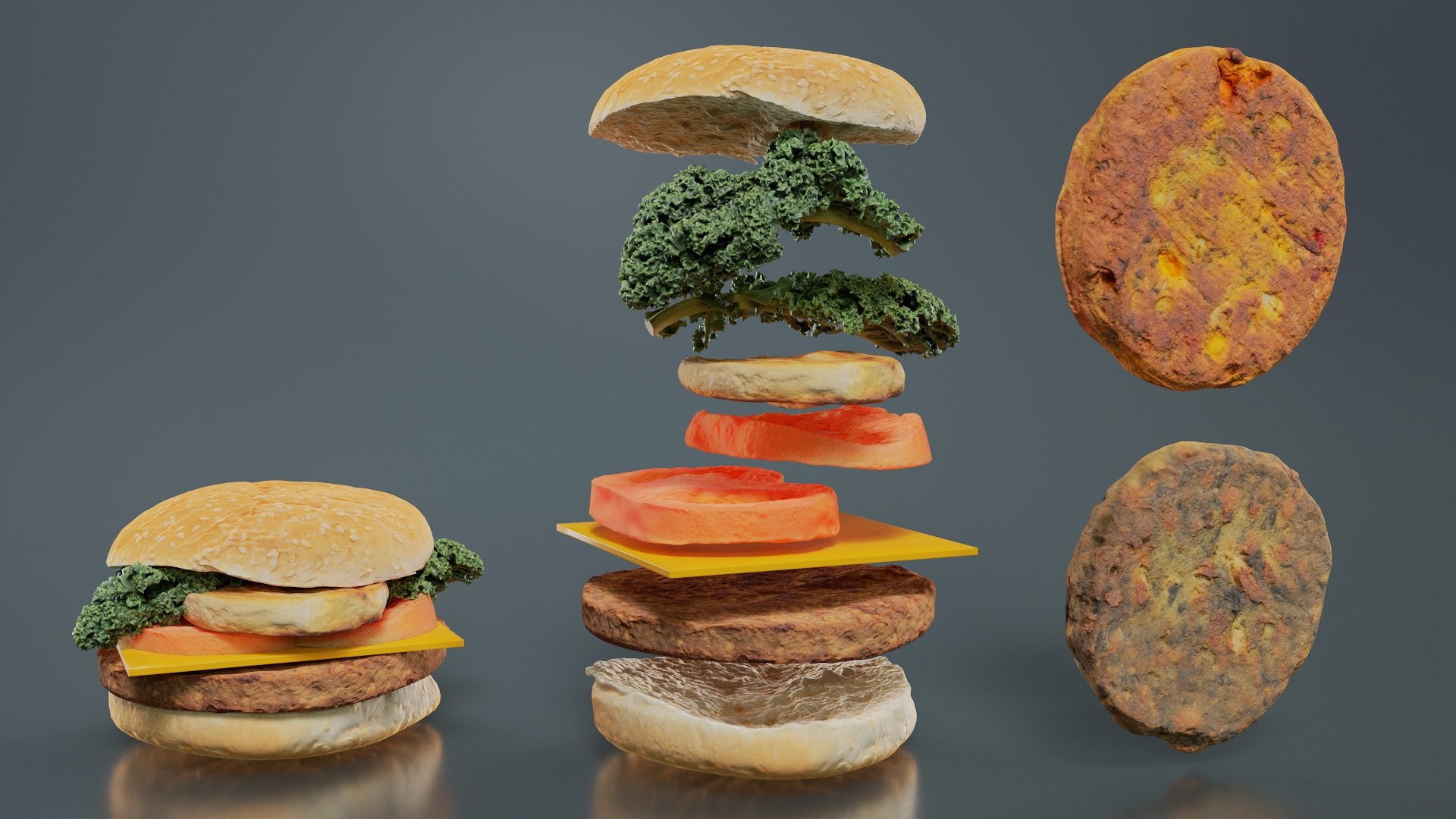 Home Made Hamburger model https://p.turbosquid.com/ts-thumb/WO/XUEvrg/6h/hamburgerfull_quality_00001/jpg/1708086476/1920x1080/fit_q87/038c3c9efb09ccc8a1aa0f03717cc2bf0bf4a7e5/hamburgerfull_quality_00001.jpg