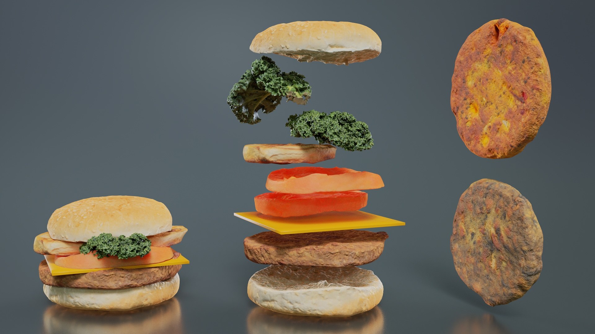 Home Made Hamburger model https://p.turbosquid.com/ts-thumb/WO/XUEvrg/Yj/hamburgerfull_quality_00010/jpg/1708086479/1920x1080/fit_q87/c411abe156083d5d07f2454159802aa991ff46f9/hamburgerfull_quality_00010.jpg