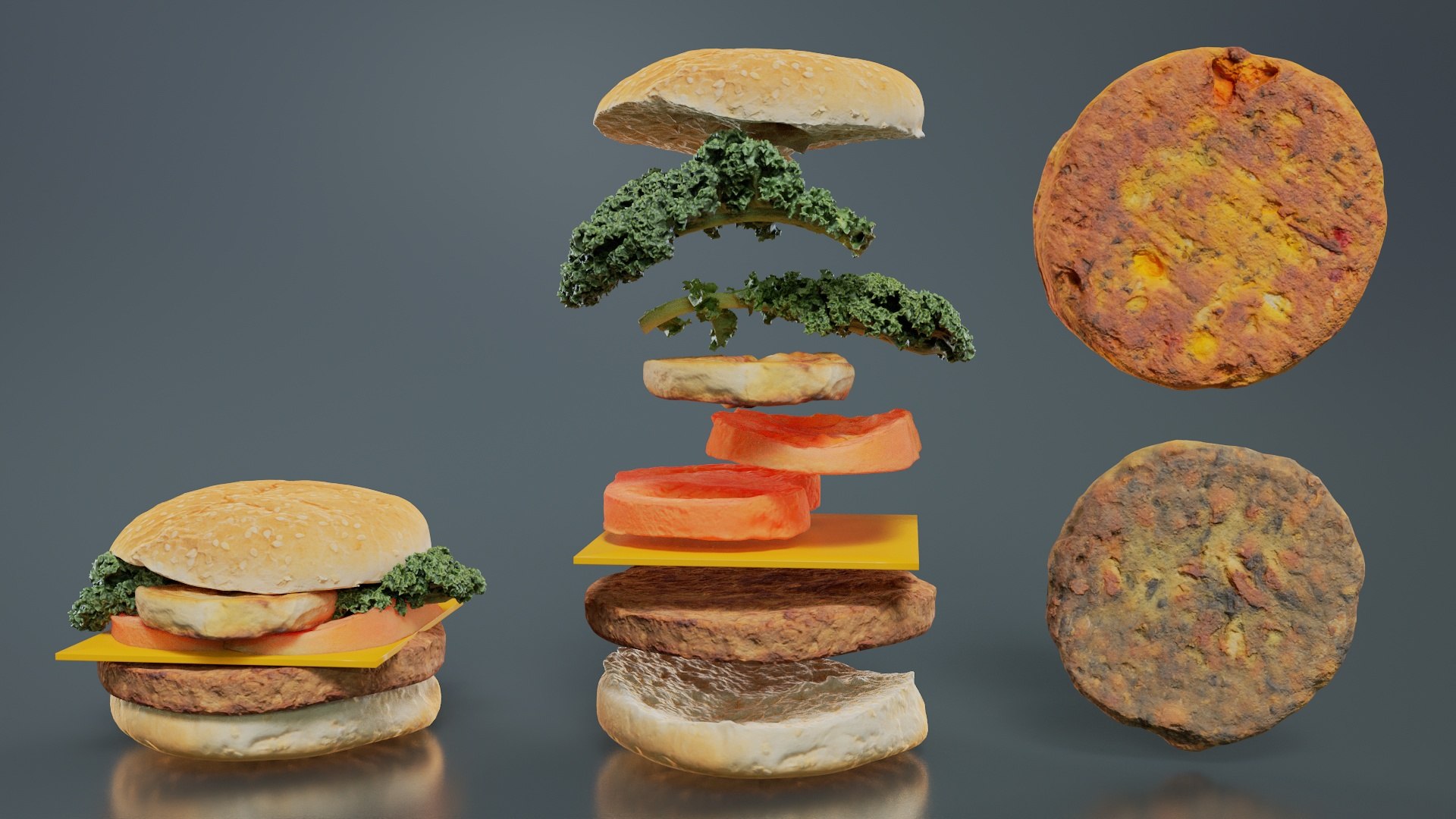 Home Made Hamburger model https://p.turbosquid.com/ts-thumb/WO/XUEvrg/a6/hamburgerfull_quality_00000/jpg/1708086475/1920x1080/fit_q87/81b228887cbb24af5f216594af41dfb408c5de95/hamburgerfull_quality_00000.jpg