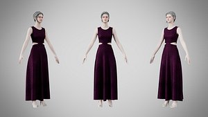 Dress 31 Velvet Plum Dream v2